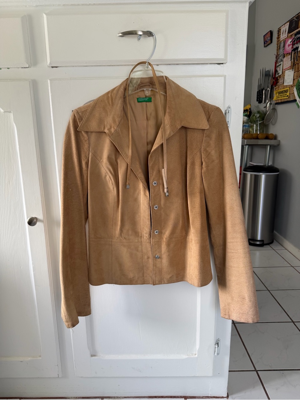 United Colors of Benetton Suede Blazer